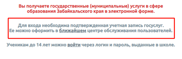 Активация учетной записи